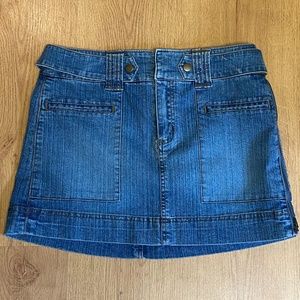 Nitro Stretch denim mini skirt